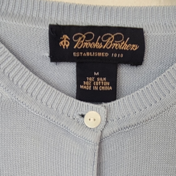 BROOKS BROTHERS WOMENS CARDIGAN - M - Picture 4 of 5